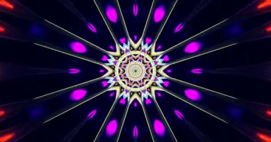 Büyüleyici bir tünel video döngüsü canlı renkler ve keskin desenler gösteriyor. Kusursuz animasyon ekran koruyucular veya arkaplan gösterimleri için mükemmel bir görsel deneyim yaratır.