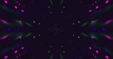 Bu kusursuz döngülü video, parlak kırmızı ve mavi ışıklarla dolu dinamik bir tünel içeriyor. Kalıplar ekran koruyucu görüntüler için uygun çekici, büyüleyici bir etki yaratır.