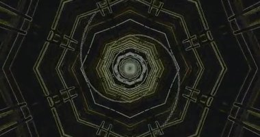 Hipnotik bir etki yaratan bir tünel dizaynını kusursuz döngüyle görüntülemek. Ekran koruyucuları ya da dijital deneyimler için mükemmel, bu döngü izleyicileri cezbeder.