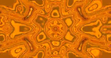 Kusursuz döngülü video gösterileri soyut şekiller ve sıcak turuncu renklerle dolu canlı bir tünel, ekran koruyucular için mükemmel ve büyüleyici bir görsel deneyim yaratıyor..
