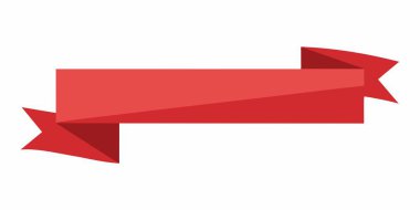 Fiyonka bağlanmış parlak kırmızı bir kurdele beyaz bir arka planda sergilenir ve görsel olarak çarpıcı bir görüntü oluşturur.