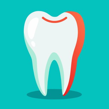 Mavi arka planda kırmızı lekeli bir diş resmi, insan vücuduyla olan bağlantıyı simgeliyor. Anahtar sözcükler kol, jest, yazı tipi, spor giyim, sanat, bitki, PPE, sembol, elektrik mavisi