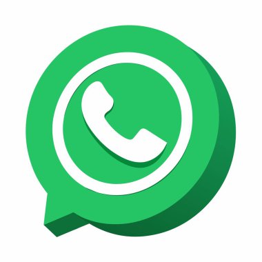 İçinde beyaz bir telefon ikonu olan yeşil bir konuşma balonu. İletişimi temsil ediyor. Anahtar Kelimeler Yazı Tipi, Çember, Sembol, Logo, Elektrik Mavisi, Dikdörtgen, Grafikler, İşaret, İllüstrasyon