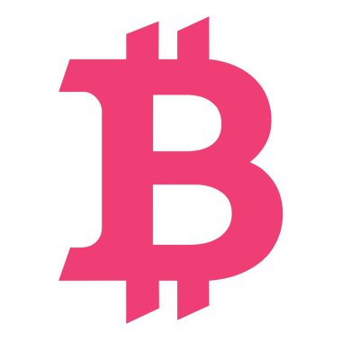 Büyük bir morumsu B harfi, düz beyaz bir arkaplan karşısında mavi bir dikdörtgen üzerinde duruyor. Güçlü bir marka kimliği yayıyor.