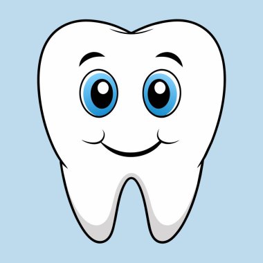 Görüntü, pembe arka planda gülümseyen bir çizgi film dişini gösteriyor. Anahtar sözcükler arasında saç, kafa, el, saç stili, vücut, çene, jest, meyve, mutlu parmak,