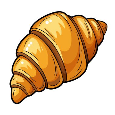 Bu, yeni pişmiş kruvasanın bir resmi, altın rengi kahverengi ve pullu hamur işi görünümlü.