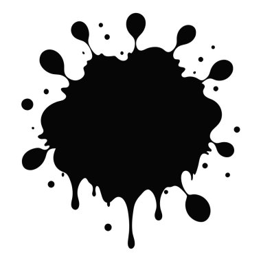 Siyah bir mürekkep, beyaz bir arkaplana karşı güzelce zıt düşer ve çarpıcı bir görsel etki yaratır.