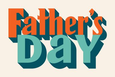 Babalar günü ifadesi beyaz bir arkaplanda çeşitli renklerde, harmanlanan yazı tipleri, elektrik mavisi, marka elementleri, grafikler, bir logo, dikdörtgenler, mor, çimen, sanat ve afişler üzerinde gösterilir.