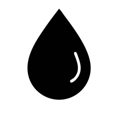 Beyaz arka planda, beyaz bir damlacık şekli var, sembolü ya da sanatı andırıyor, belki bir logo ya da çizim, üzerinde biraz elektrik mavisi var.