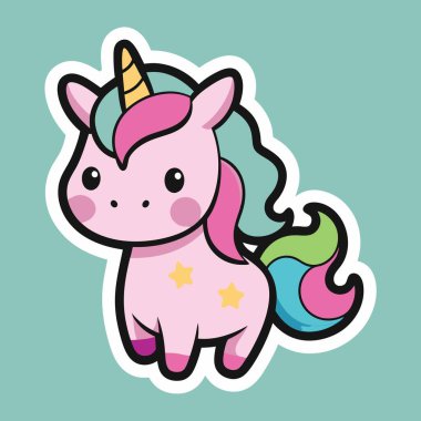 Çizgi filmde boynuzlu, gökkuşağı yeleli ve kuyruklu, sanatsal yorumunda mutluluk ve cazibe saçan hoş pembe bir tek boynuzlu at tasvir ediliyor.