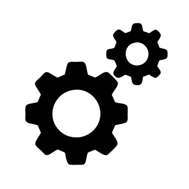 Görüntü, otomobil parçaları, simetri ve otomotiv tekerlek sistemlerinin tasarımına odaklanmış, beyaz bir arkaplan üzerinde merkezde bir daire olan iki dişliyi içerir.