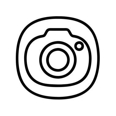 Monokromatik çizimde bir kare içinde ayrıntılı çizgi sanatı ve karmaşık desenleri gösteren bir kamera var.