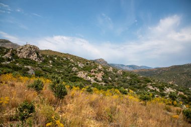 Dağların güzel manzarası