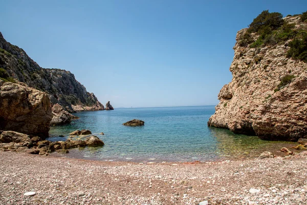 stock image beautiful sea coast in the mediterranean region, croatia