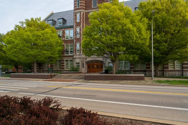 East Lansing Maio 2023 Entrada Para Berkey Hall Campus Michigan — Fotografia de Stock
