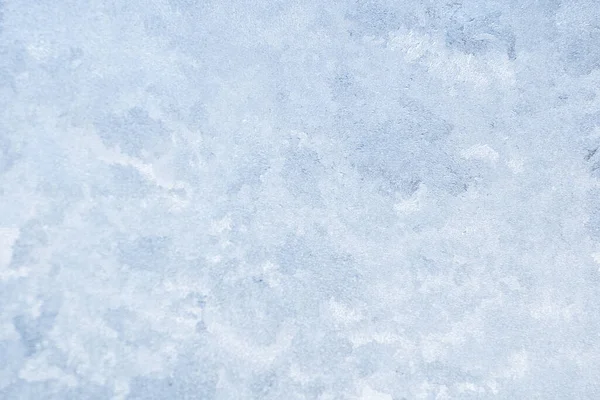 Geada Congelada Janela — Fotografia de Stock