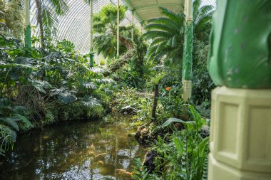 Mimari, parktaki eski binalar.