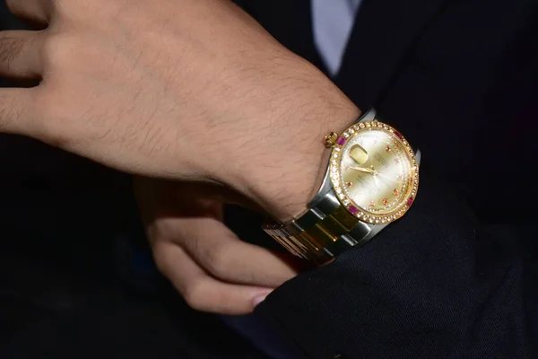 Rolex Horloges Zijn Dure Luxe Polshorloges Foto Genomen December 2022 — Stockfoto