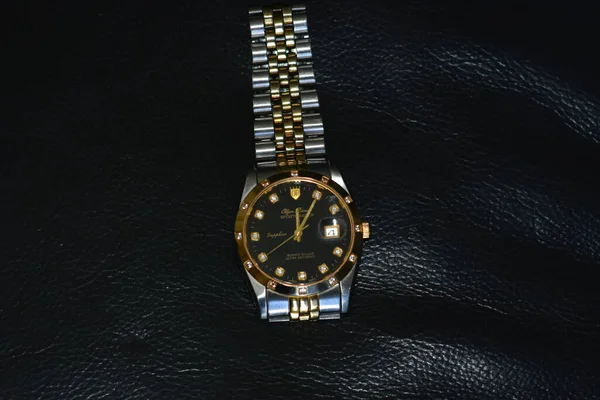 Relojes Rolex Son Relojes Pulsera Lujo Caros Fotografía Tomada Diciembre — Foto de Stock