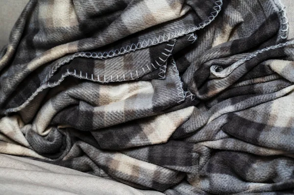Battaniye tekstil detayı geçmişi. Makro fotoğrafçılık.