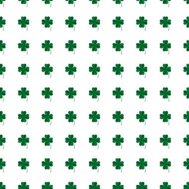 Yeşil yonca seamless modeli