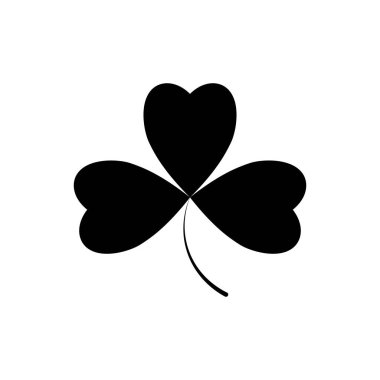 Aziz Patrick Günü simgesi, basit vektör illüstrasyonu