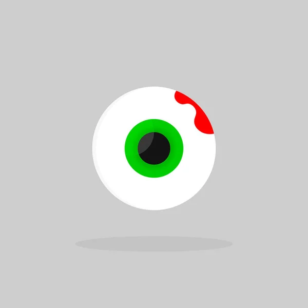 Augensymbol Flache Abbildung Des Augenvektorsymbols Für Das Web — Stockvektor