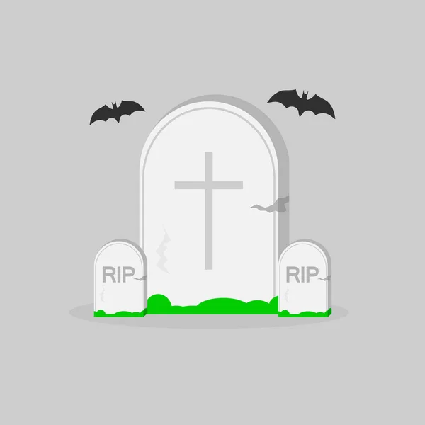 Sfondo Halloween Con Pipistrelli Bianco Nero — Vettoriale Stock