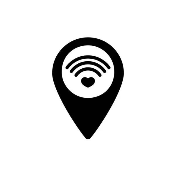 Εικονογράφηση Διανύσματος Εικονιδίου Wifi — Διανυσματικό Αρχείο