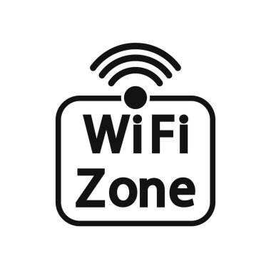 Wifi alanı simgesi, özet biçimi