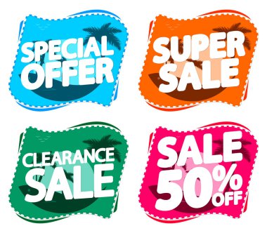 etiket, etiket, etiket vektör kümesi.