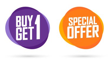 Özel bir teklif al. vektör simgesi.