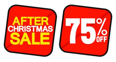 İndirim pankartlarını, tasarım şablonlarını, indirim etiketlerini, vektör illüstrasyonunu ayarla