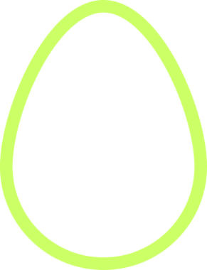 Paskalya yumurtası ikonu vektör çizimi tasarımı