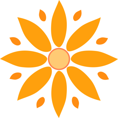 çiçek simgesi illüstrasyonu, png