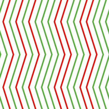 Geometrik, noel renkleriyle kusursuz desen. Vektör illüstrasyonu.