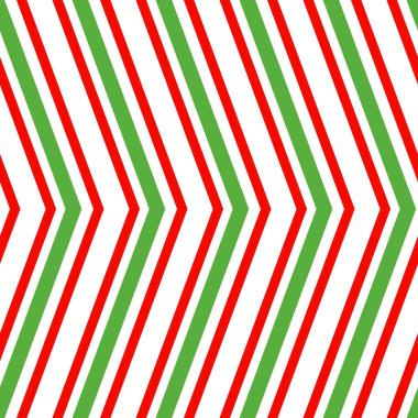 Geometrik, noel renkleriyle kusursuz desen. Vektör illüstrasyonu.