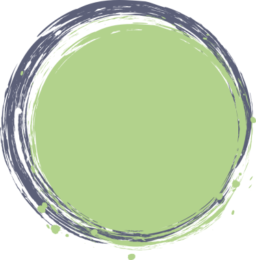 Grunge fırça dokusu, daire izole edilmiş parmak izi, şeffaf arkaplan, PNG illüstrasyonu