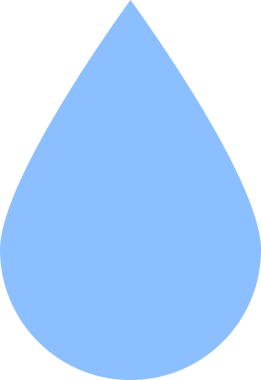 Su bırakma simgesi, şeffaf arkaplan, PNG illüstrasyonu