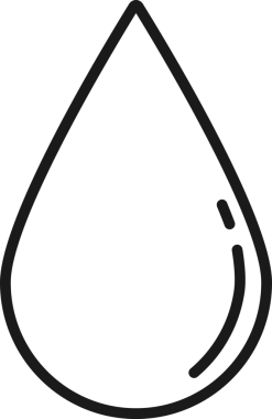 Su bırakma simgesi, şeffaf arkaplan, PNG illüstrasyonu