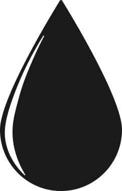 Su bırakma simgesi, şeffaf arkaplan, PNG illüstrasyonu