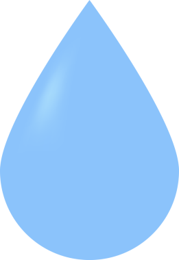 Su bırakma simgesi, şeffaf arkaplan, PNG illüstrasyonu