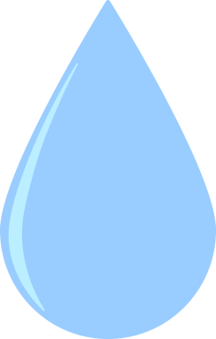 Su bırakma simgesi, şeffaf arkaplan, PNG illüstrasyonu