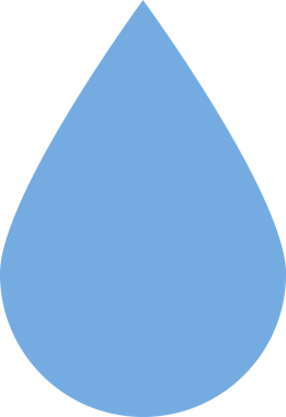 Su bırakma simgesi, şeffaf arkaplan, PNG illüstrasyonu