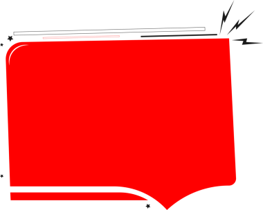 Şeffaf arkaplanda izole edilmiş pankart, PNG illüstrasyonu