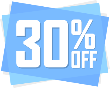 % 30 indirim, şeffaf arka planda indirim. PNG