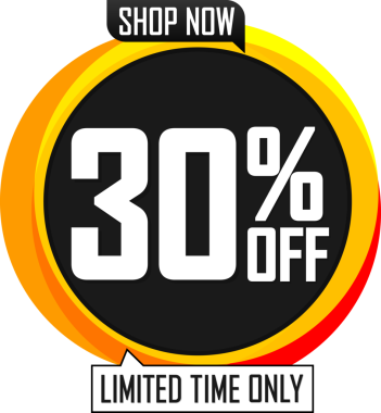 % 30 indirim, şeffaf arka planda indirim. PNG