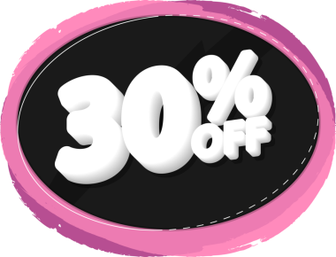 % 30 indirim, şeffaf arka planda indirim. PNG