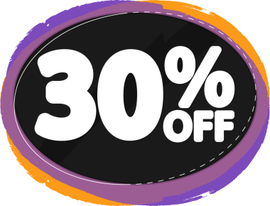 % 30 indirim, şeffaf arka planda indirim. PNG