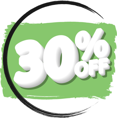 % 30 indirimli pankart, şeffaf arka planda indirim etiketi, PNG 